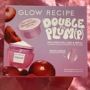 Glow Recipe Double the Plum(p) Set hyaluronic cream